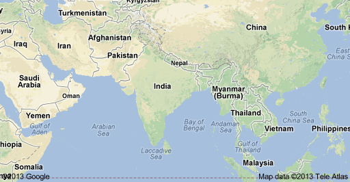 INDIA - Location